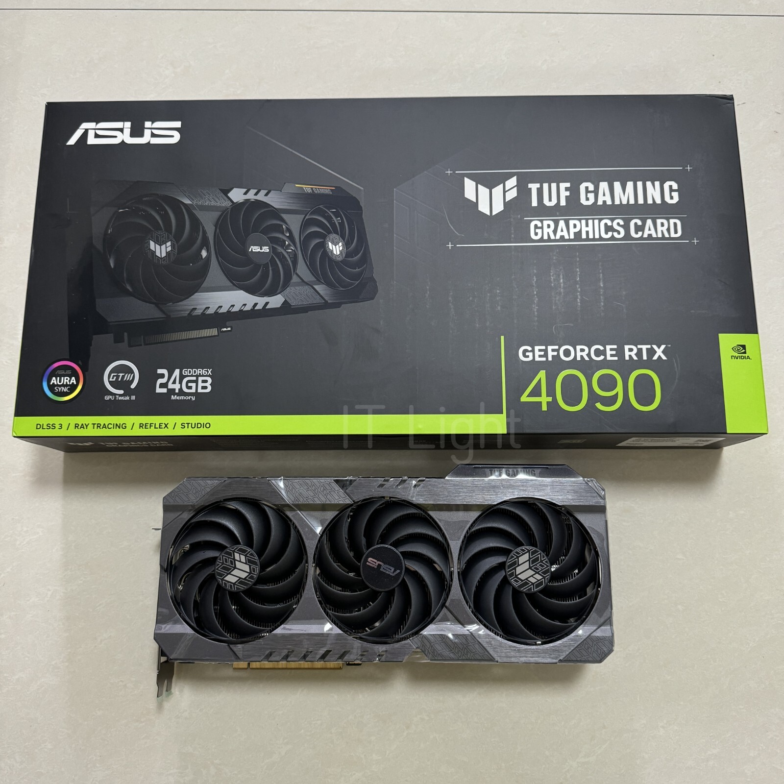 *Clearance* (FOR PARTS) ASUS RTX 4090 Tuf Gaming og (No Core & VRAM) With Box