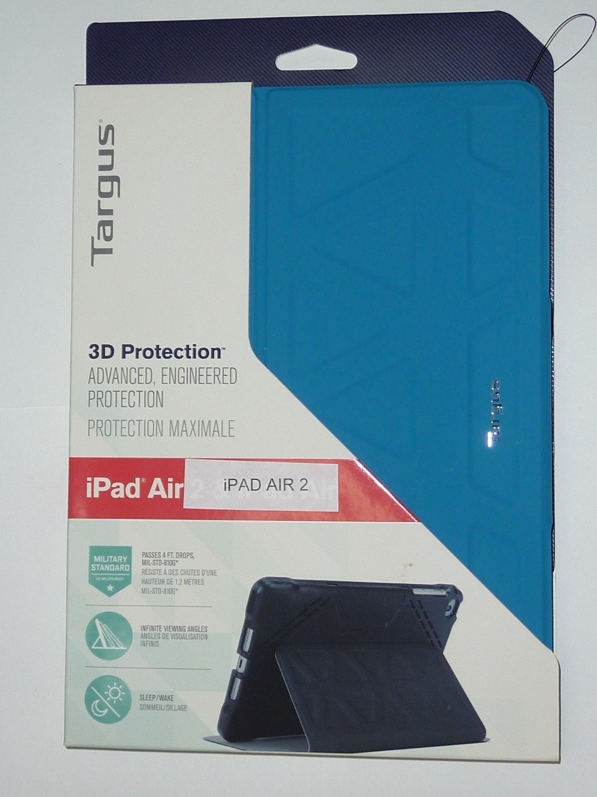 Targus 3D Protection Case for iPad Air 2 - Blue