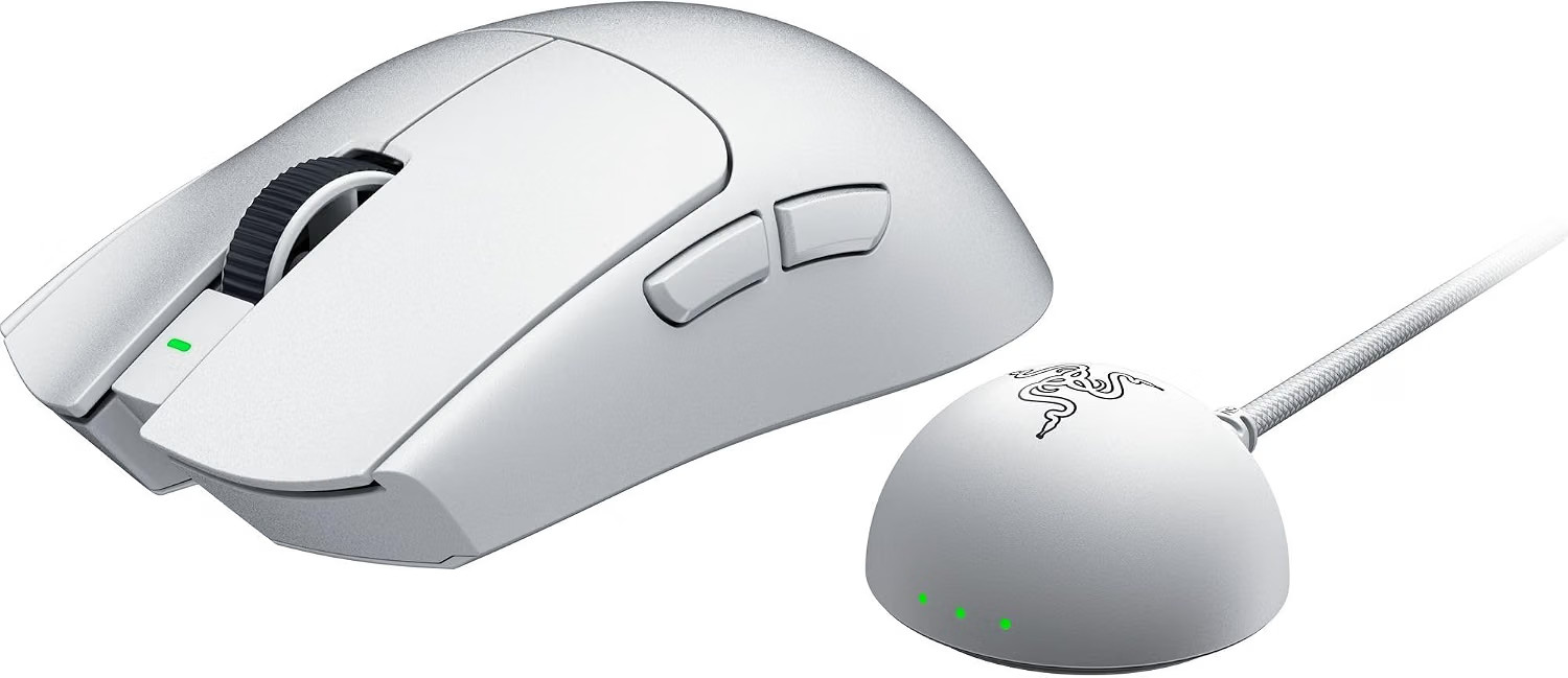 Brand New Razer Viper V4 Pro Wireless Mouse WHITE RZ01-05630200-R3U1