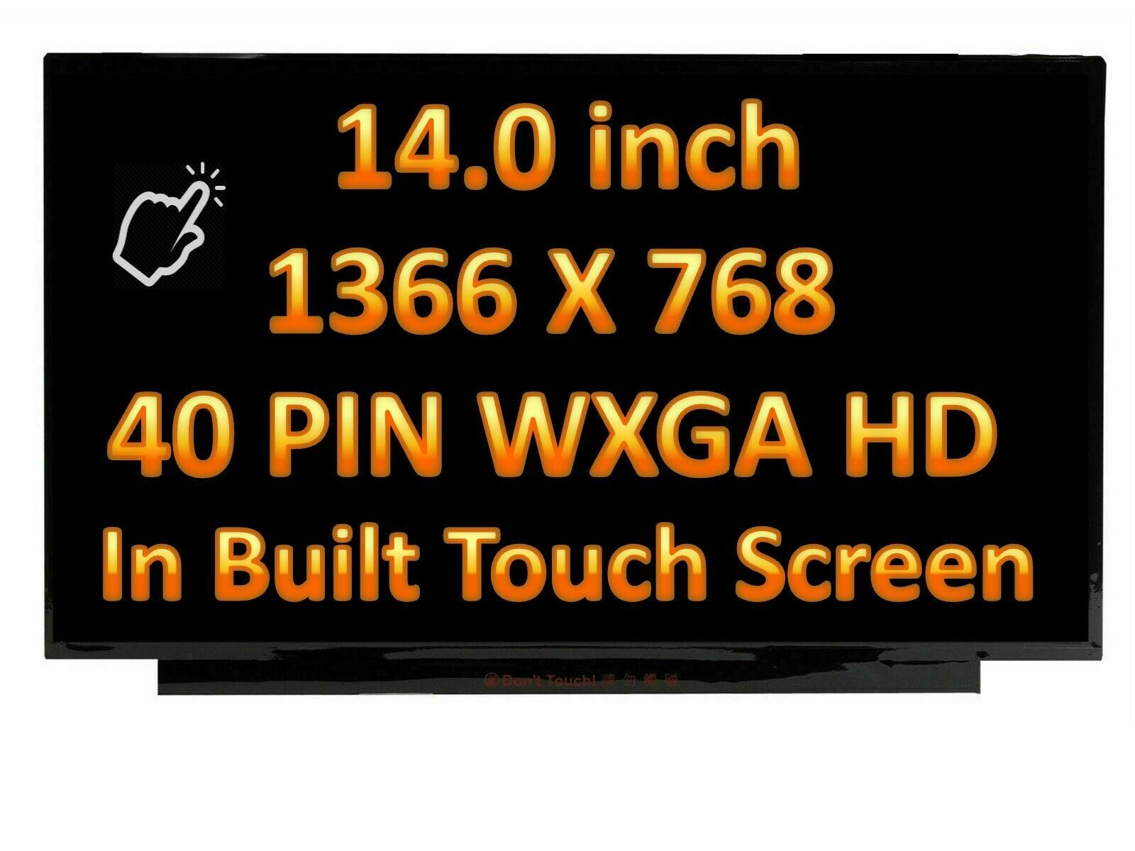New HP PN M15330-001 Touch 40pin For Chromebook 14a-ca0030wm 14a-ca LCD Screen