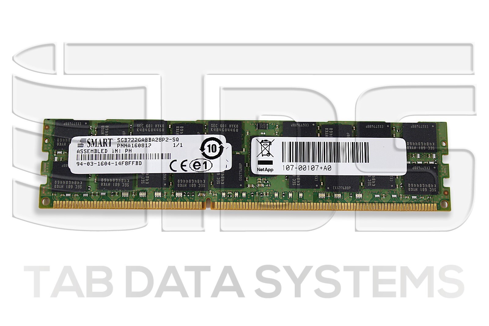 NetApp X3214-R6 16GB Memory ECC DIMM FAS8080 DDR3-1333 107-00107+A0