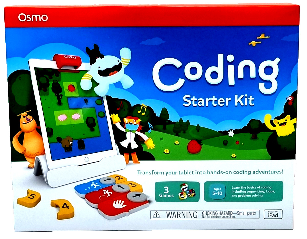 Osmo Coding Starter Kit for iPad (Ages 5-10) - Brand New