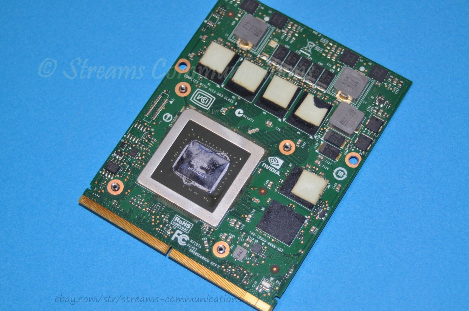 TOSHIBA Qosmio X70-A X75-A NVIDIA GeForce GTX 770M Gaming Laptop Graphics Card