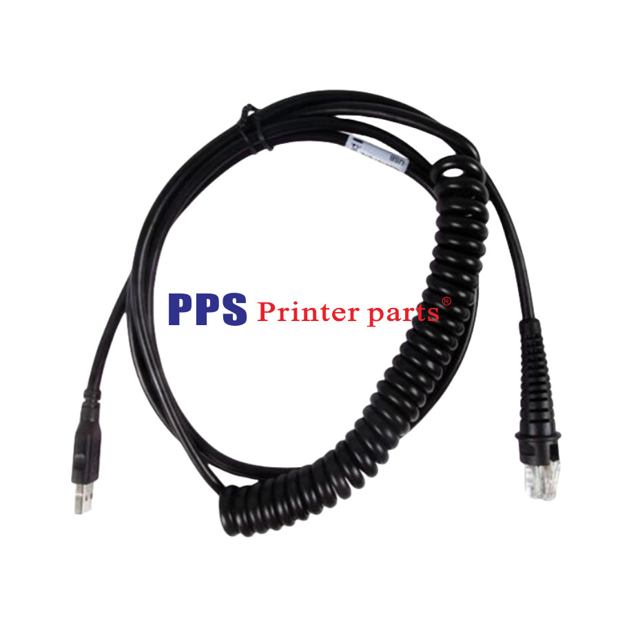 9ft Coiled USB Cable For Honeywell 3800G 3800R 4620G 4600G 4820G Barcode Scanner