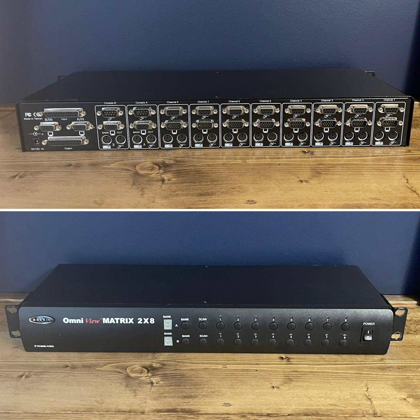 OmniView Belkin Matrix 2X8 F1D208-OSD