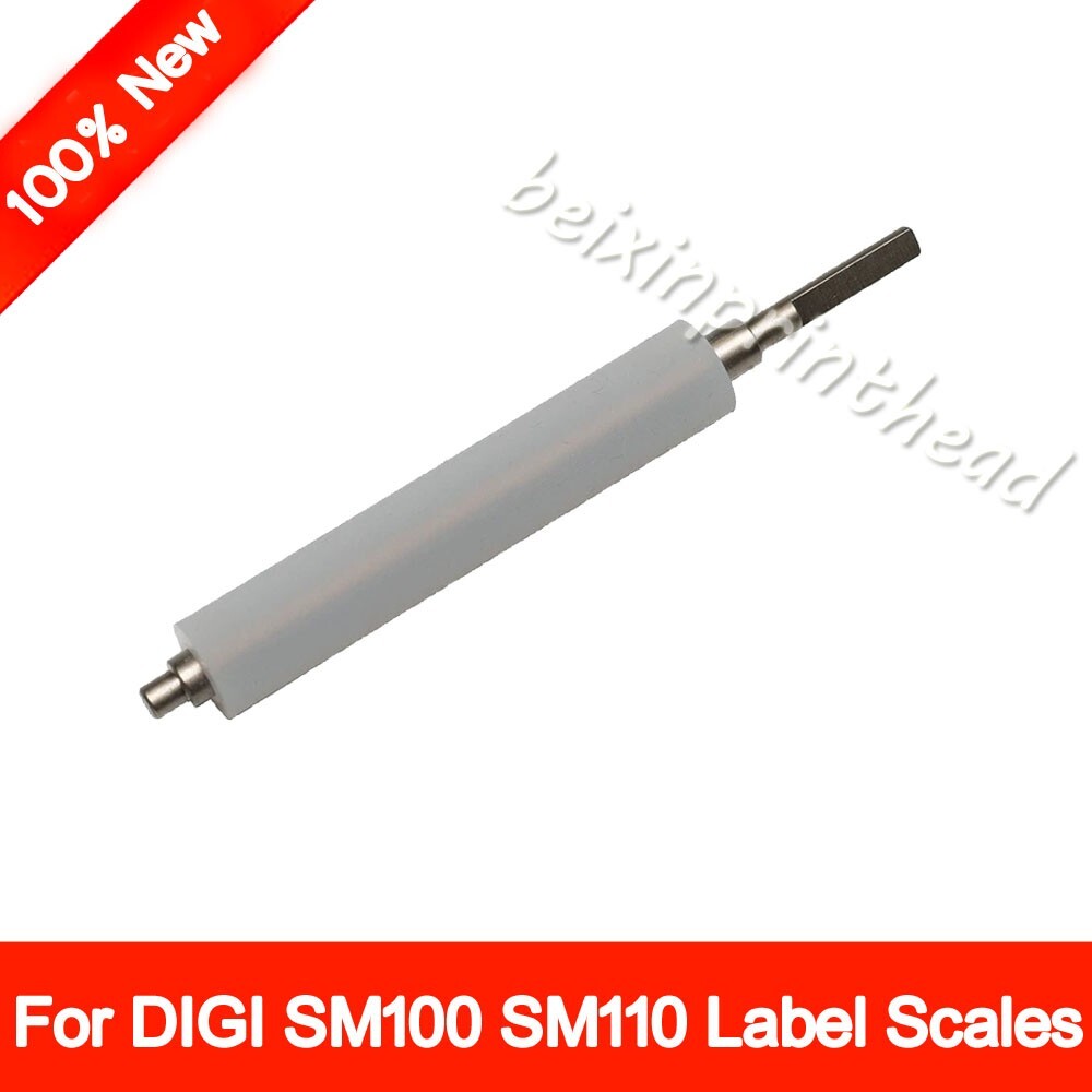 1pcs Rubber Roller For DIGI SM100 SM110 Label Balance Platen Roller