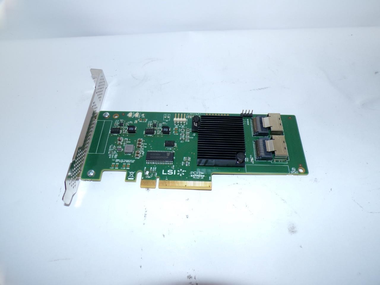 LSI Internal SAS9211-8i 6Gbps 8 Ports HBA PCI-E RAID Controller Card (B5020)