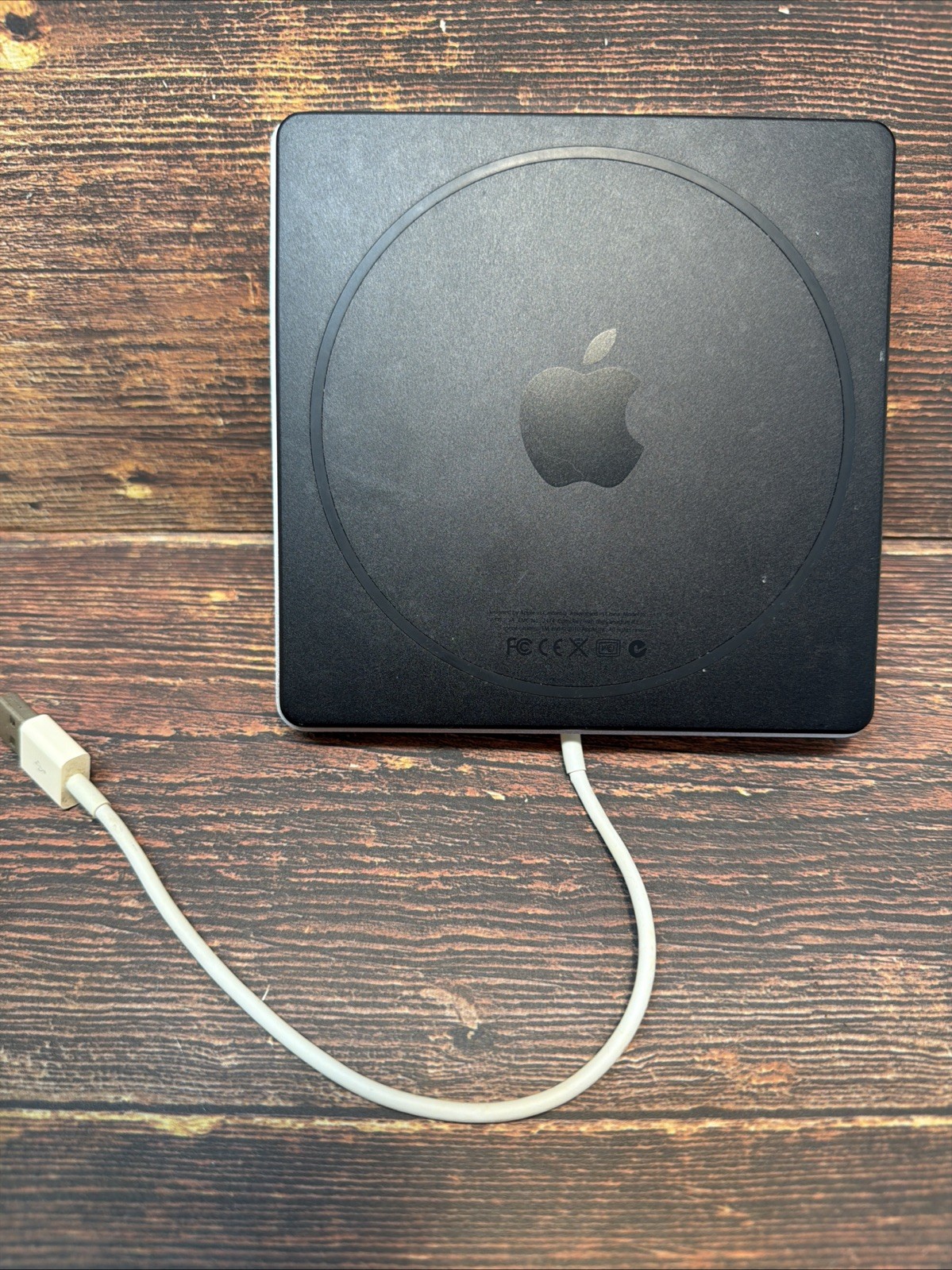 Apple USB SuperDrive A1379 External CD DVD Drive Burner Reader Writer Tested