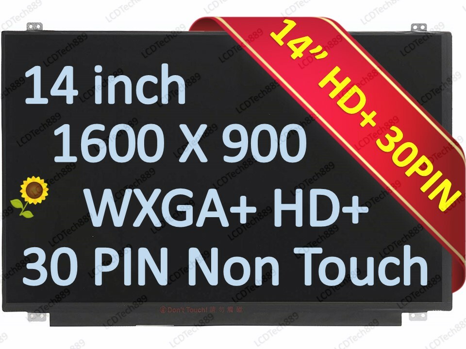 New 14" laptop LED LCD screen for AU OPTRONICS B140RTN03.0 eDP 30 pin