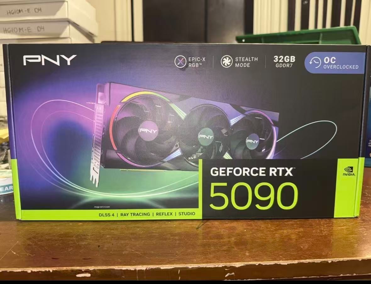 PNY Nvidia GeForce RTX 5090 32GB - Ultra RARE Edition "open box" -$9,999