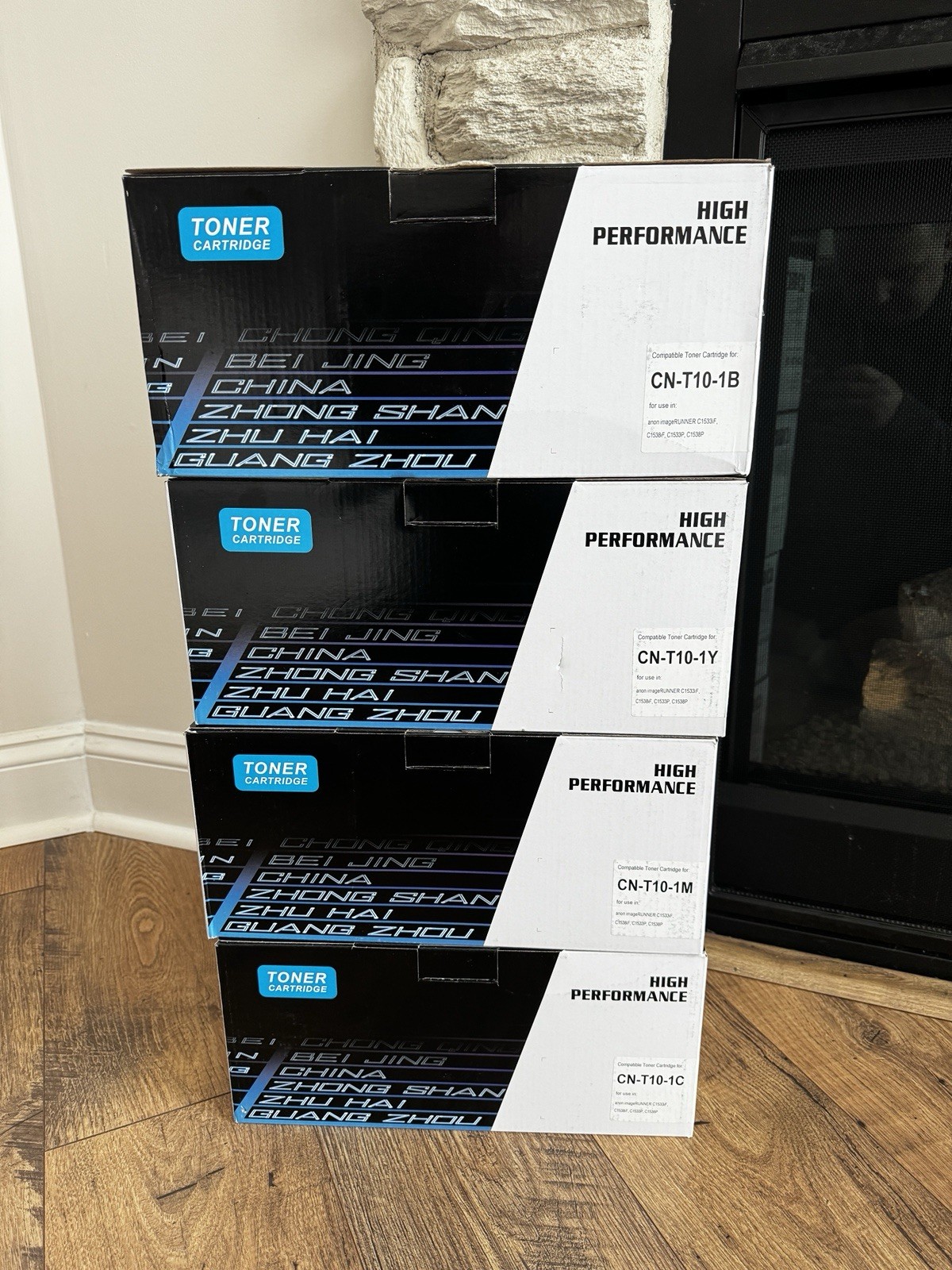Toner Cartridge  T10 Set  Of 4- Canon imageRUNNER C1533iF C1538iF C1533p C1538p