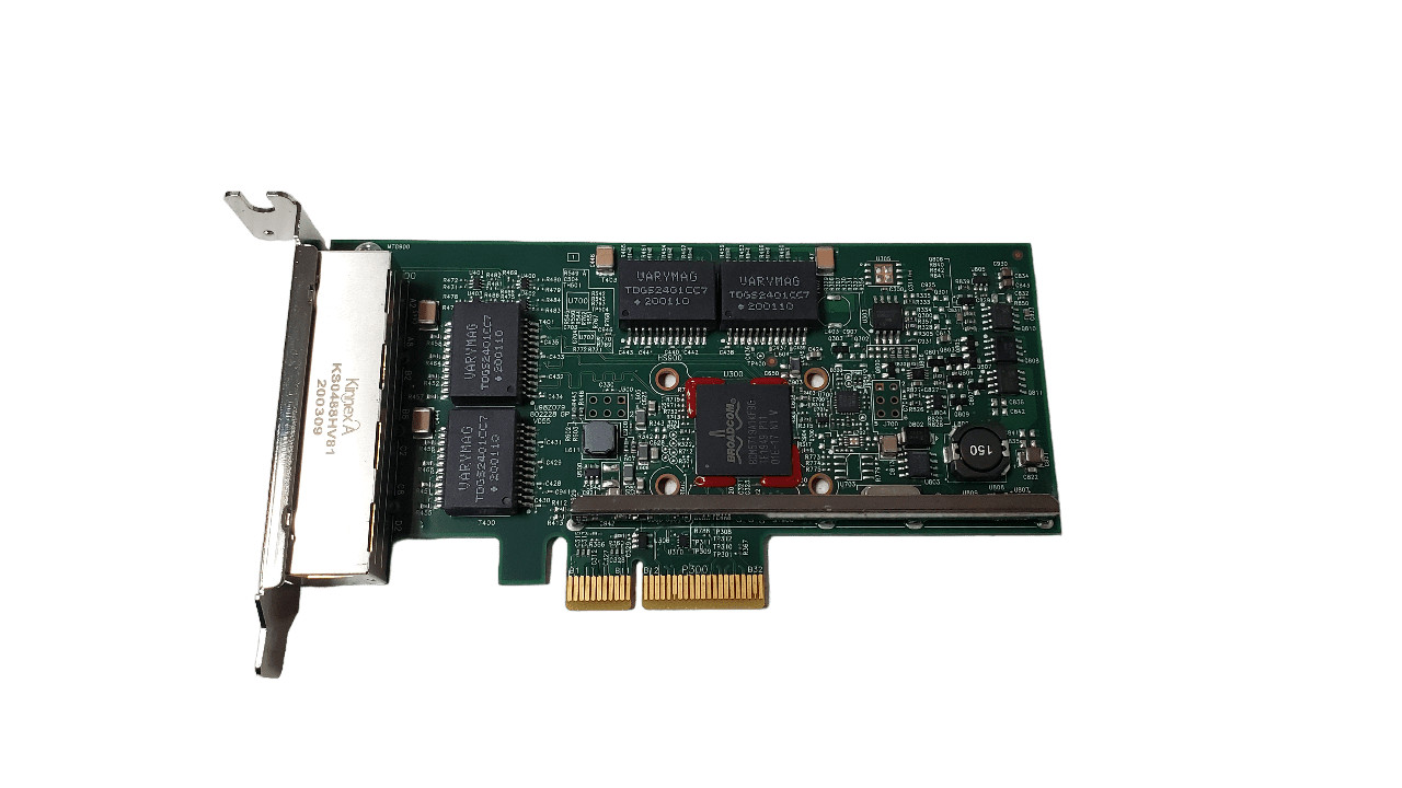 Dell YGCV4 Broadcom 5719 Quad Port 1GB Network Adapter Half Height