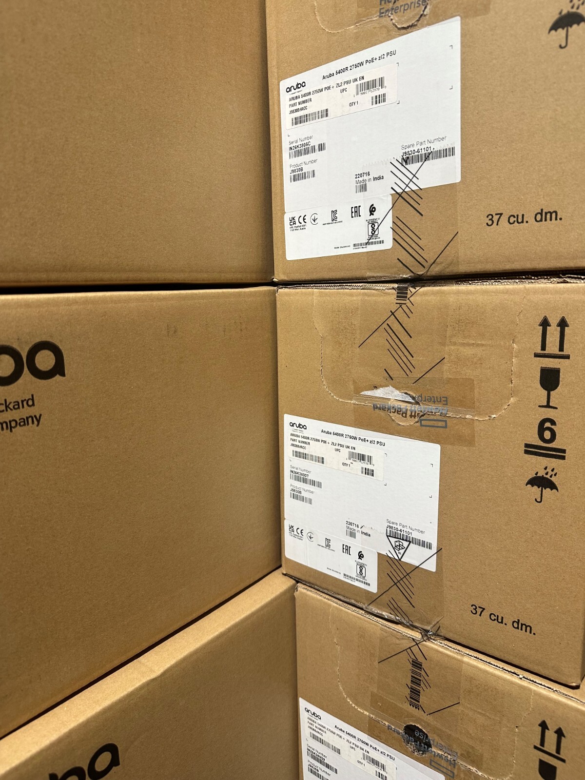 J9830B - HP Procurve 5400R 2750W POE+ZL2 Power Supply - BRAND NEW