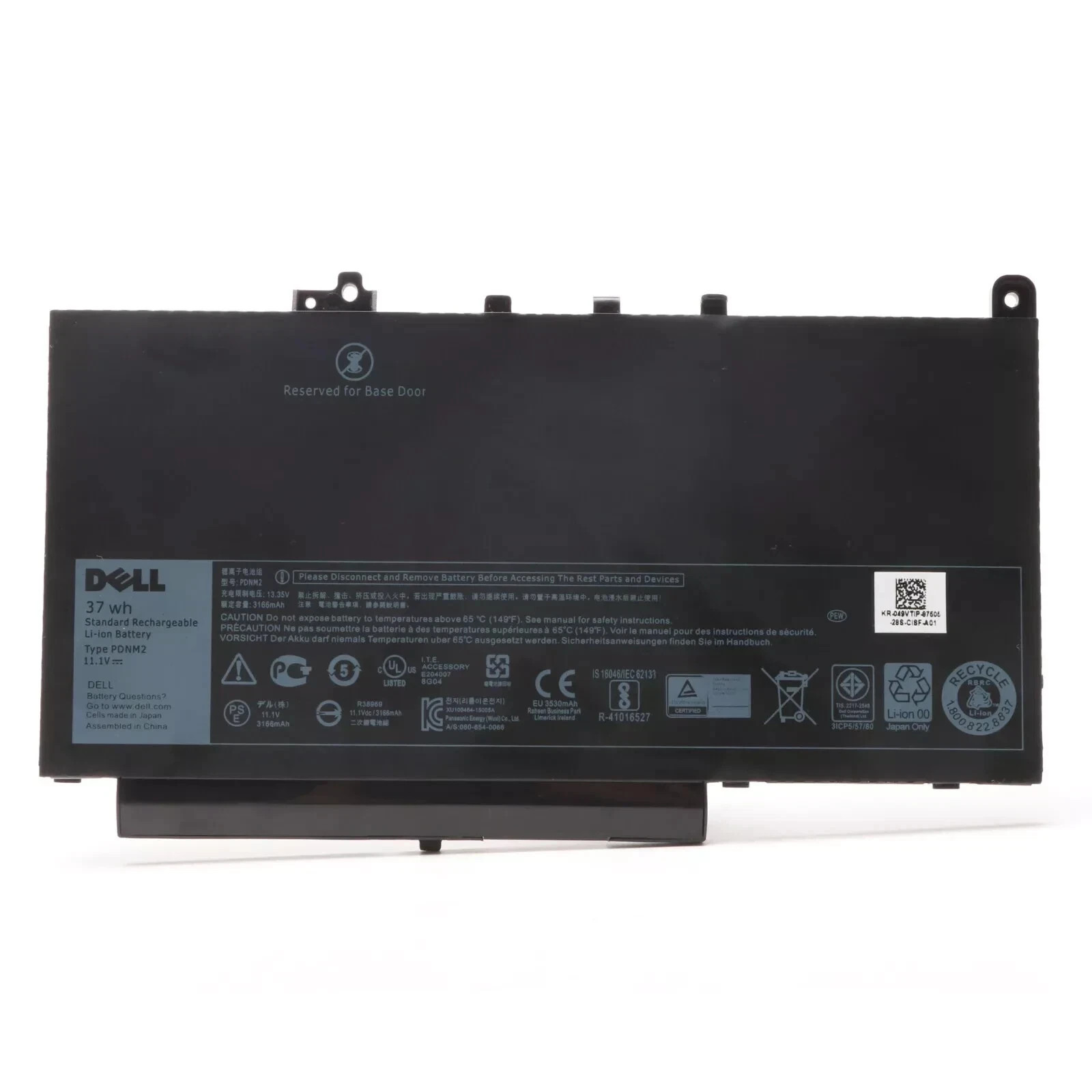 New Genuine 37Wh PDNM2 Battery for Dell Latitude 7270 7240 E7270 GG4FM J6OJ5 US
