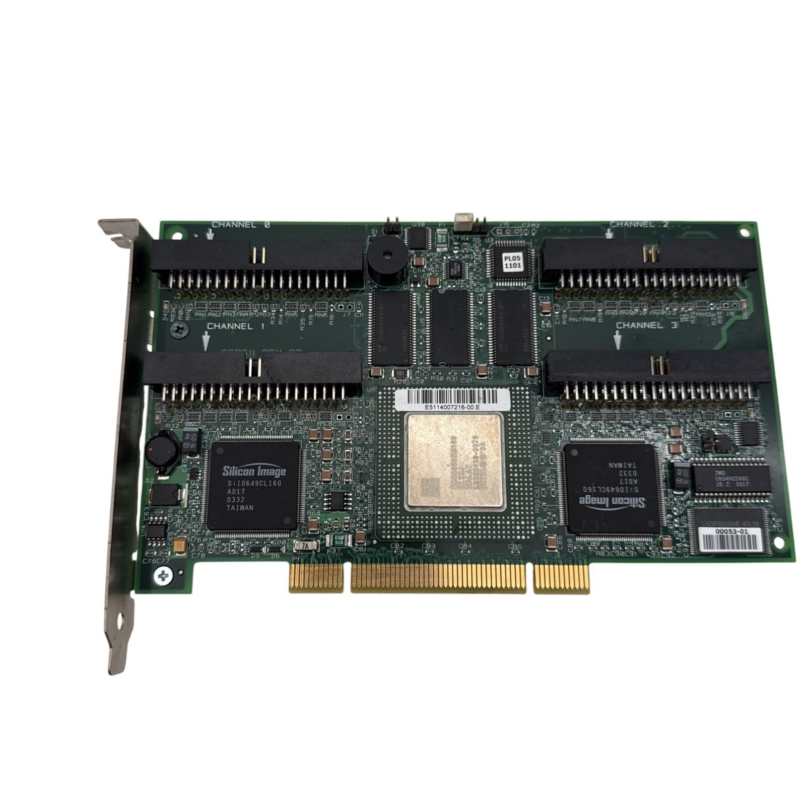 LSI MegaRAID i4 Series 511 4-Channel IDE ATA100 RAID Controller PCI Vintage 
