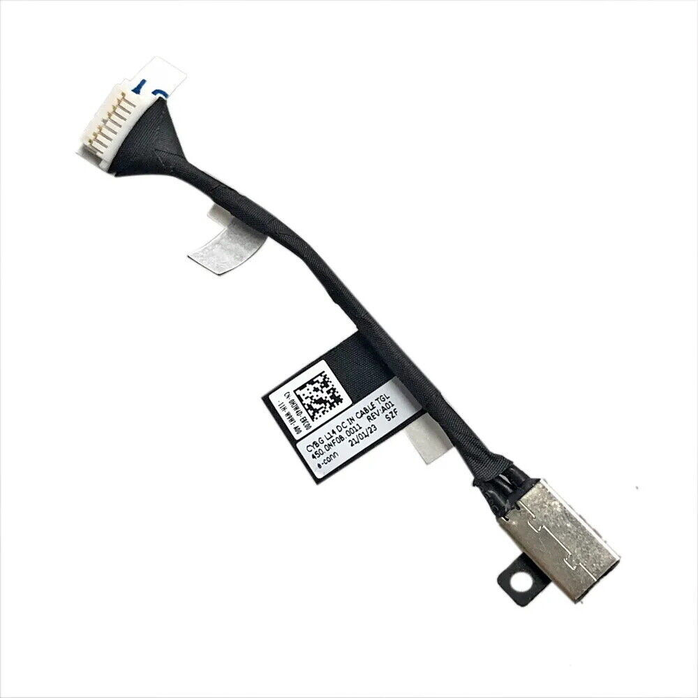 Lot New DC IN Power Jack Charging Socket Cable For Dell Latitude 3520 3420 HJW4D