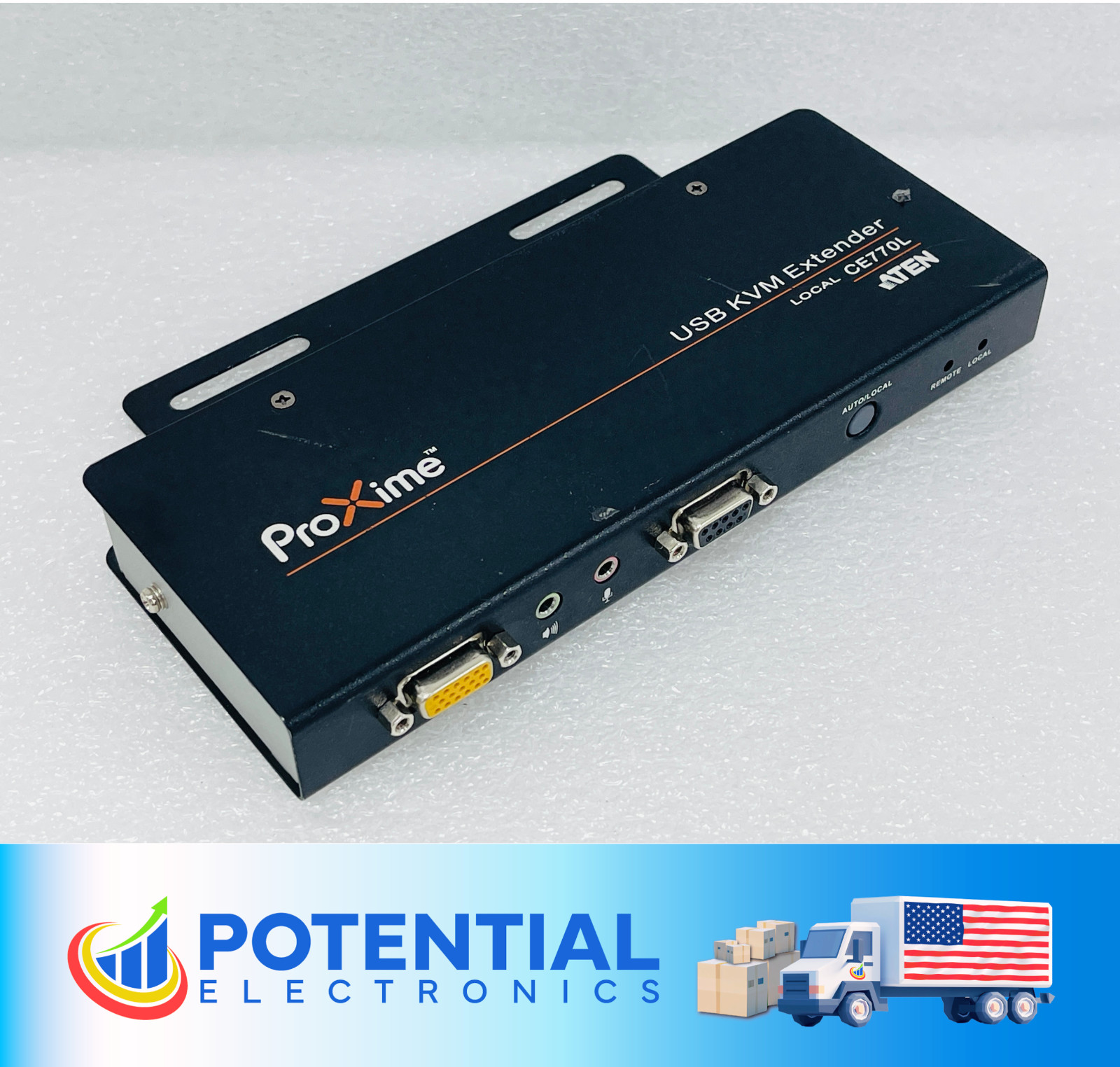 USED - ATEN PROXIME USB KVM EXTENDER LOCAL CE770L With 