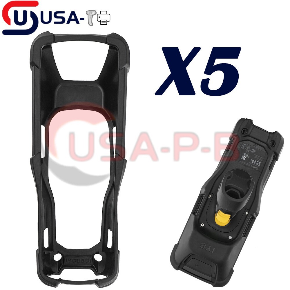 5PCS Protective Cover Case Hand Rugged Boot For Zebra MC93 MC9300 MC930B MC930P