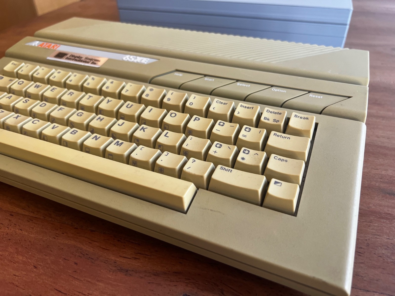 Atari 65XE Case, Metal Shielding, and Working Keyboard ONLY, No Motherboard