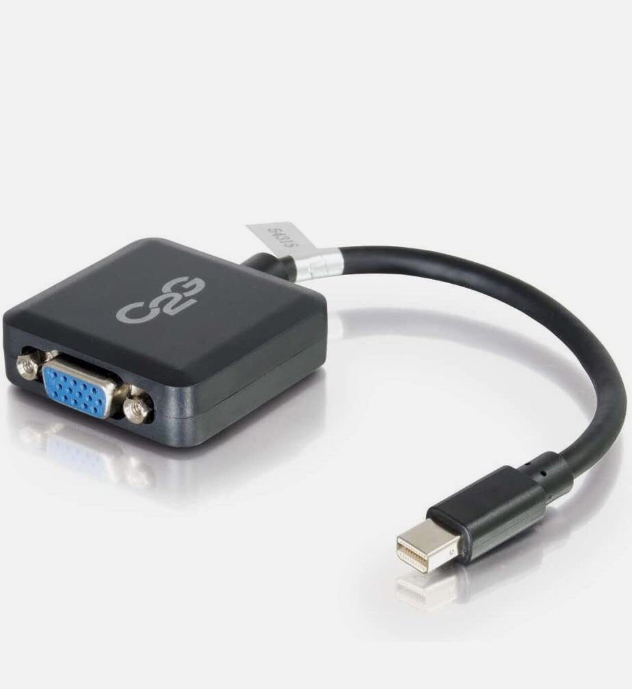Lot Of 5, C2G Mini Display Port to VGA, Male to Female 8”, California Ship