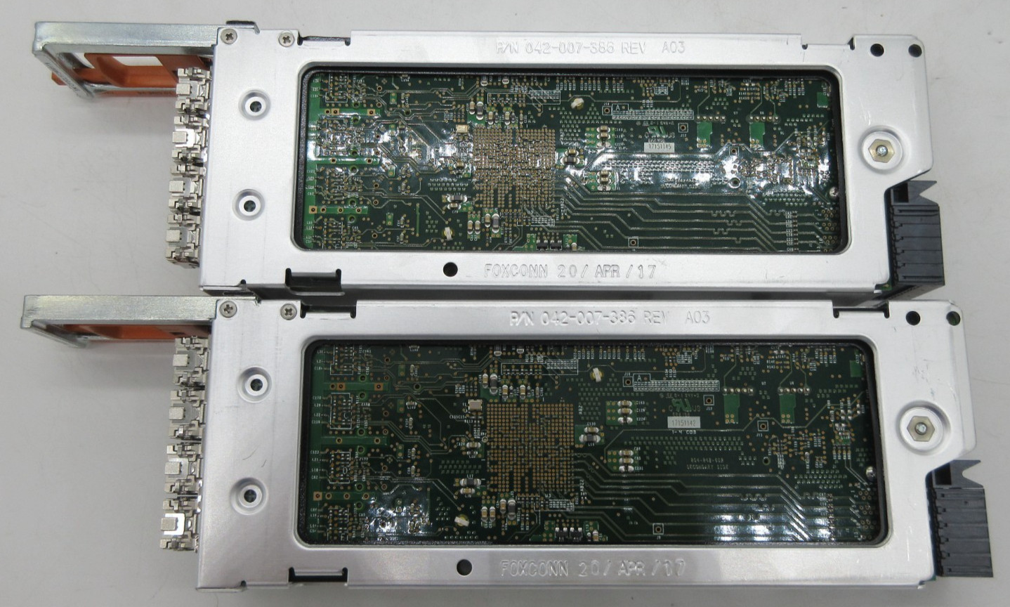 LOT OF 2 EMC Data Domain 10 GbE v4 SLIC36 Network Adapter 303-242-100C-01