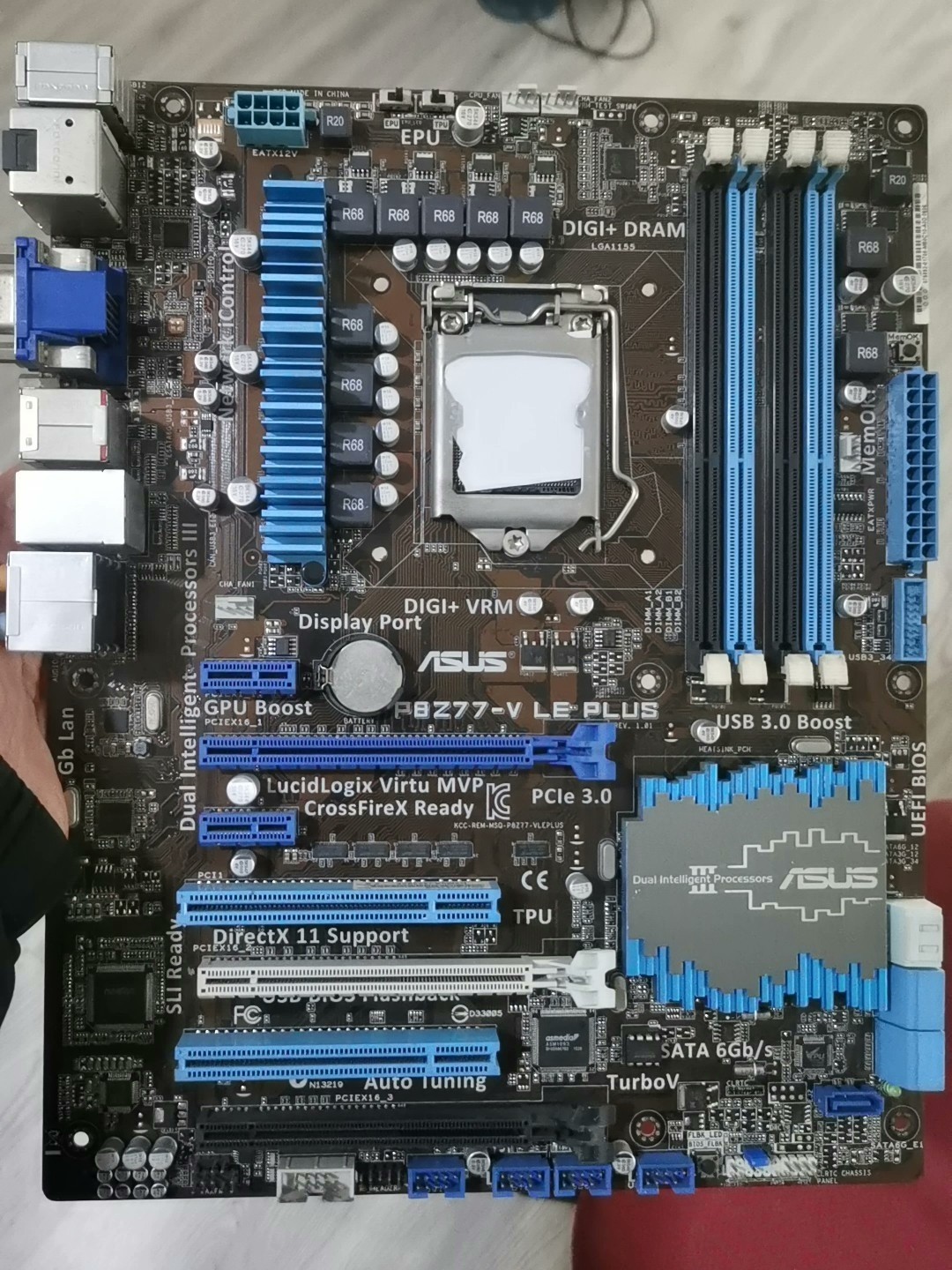 ASUS P8Z77-V LE / PLUS IntelZ77 LGA1155 DDR3 ATX HDMI DVI VGA Motherboard Lot