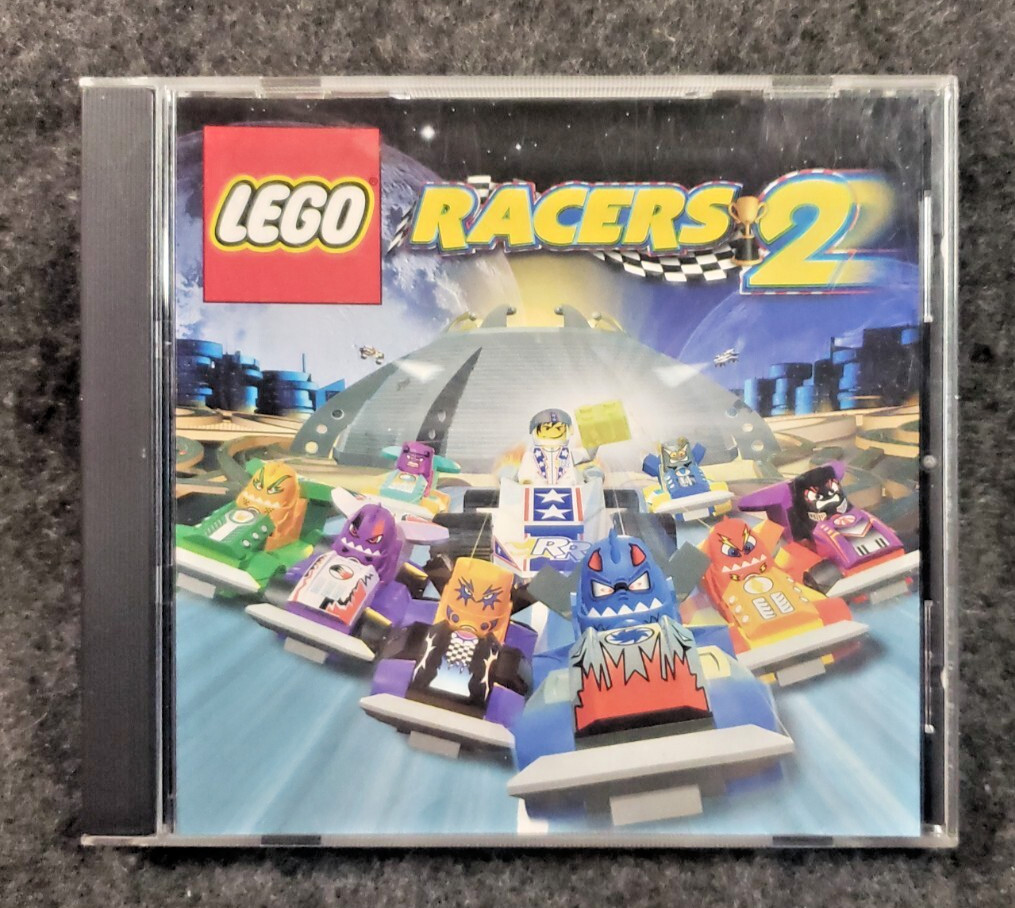 LEGO Racers 2 CD ROM PC Video Game 2001 Jewel Case Electronic Arts .. ...(DS4D2)