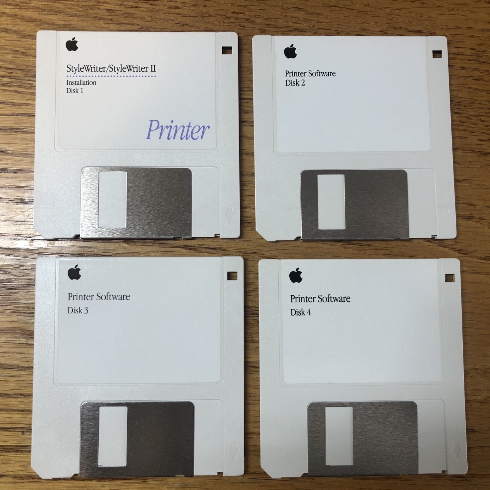 StyleWriter 4 Disk Install Set / Macintosh Computer Software