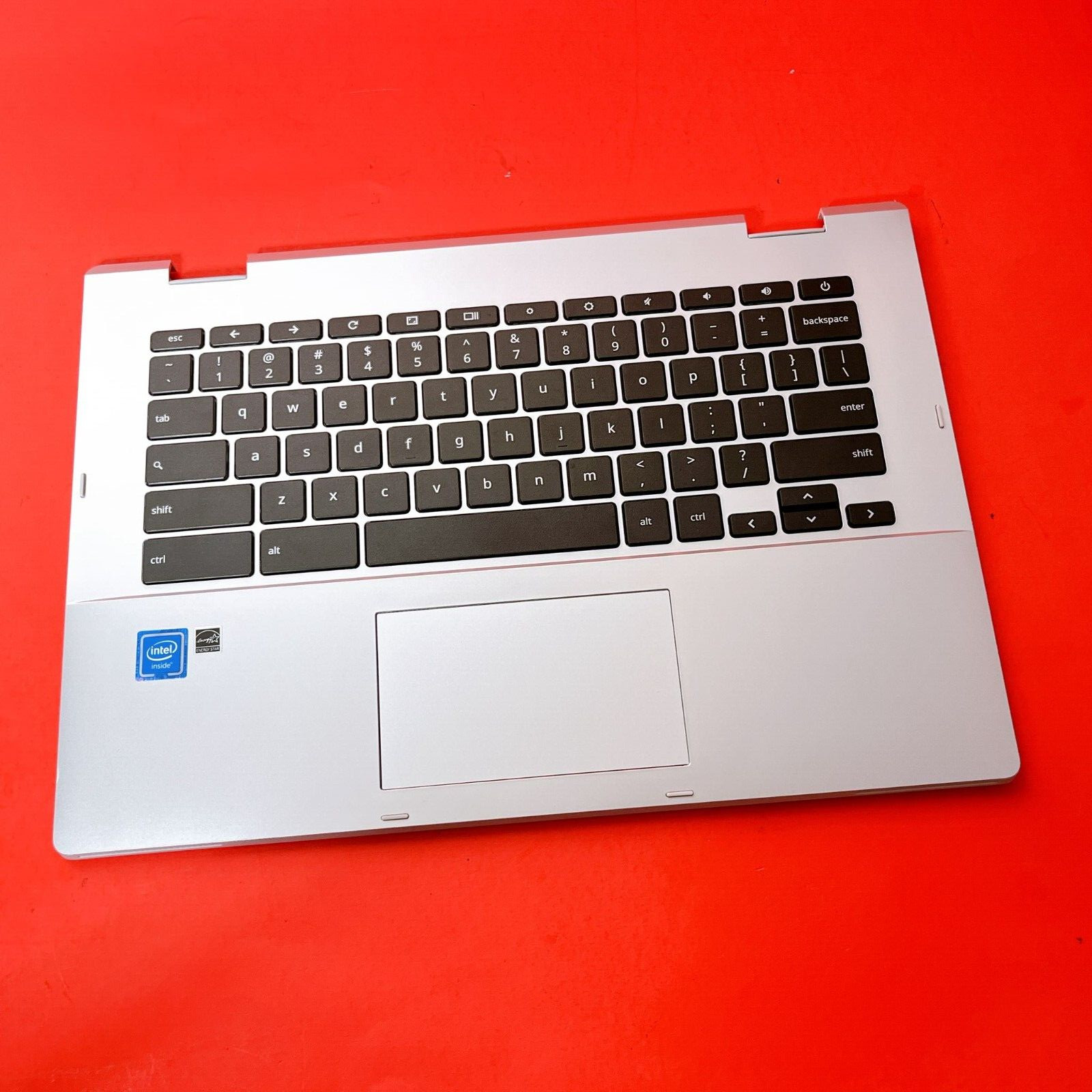 ASUS CX1400CN Chrome Palmrest & Touchpad Keyboard Laptop 13N1-CVA0301