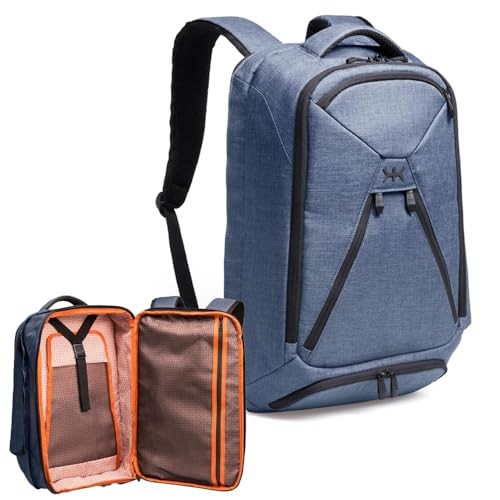 Knack Series 1 Laptop Backpack Fits up to 15 Inch - Knack Medium Indigo Blue