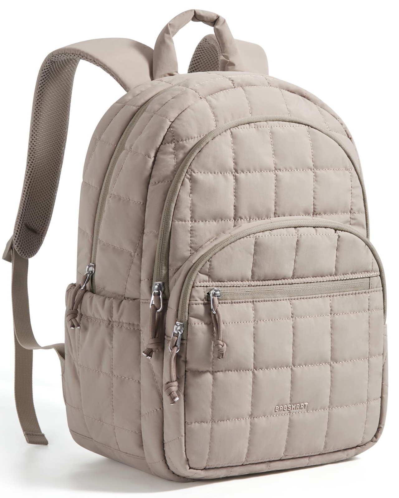 BAGSMART Travel Backpack for Women 15.6" Laptop Backpack Camel