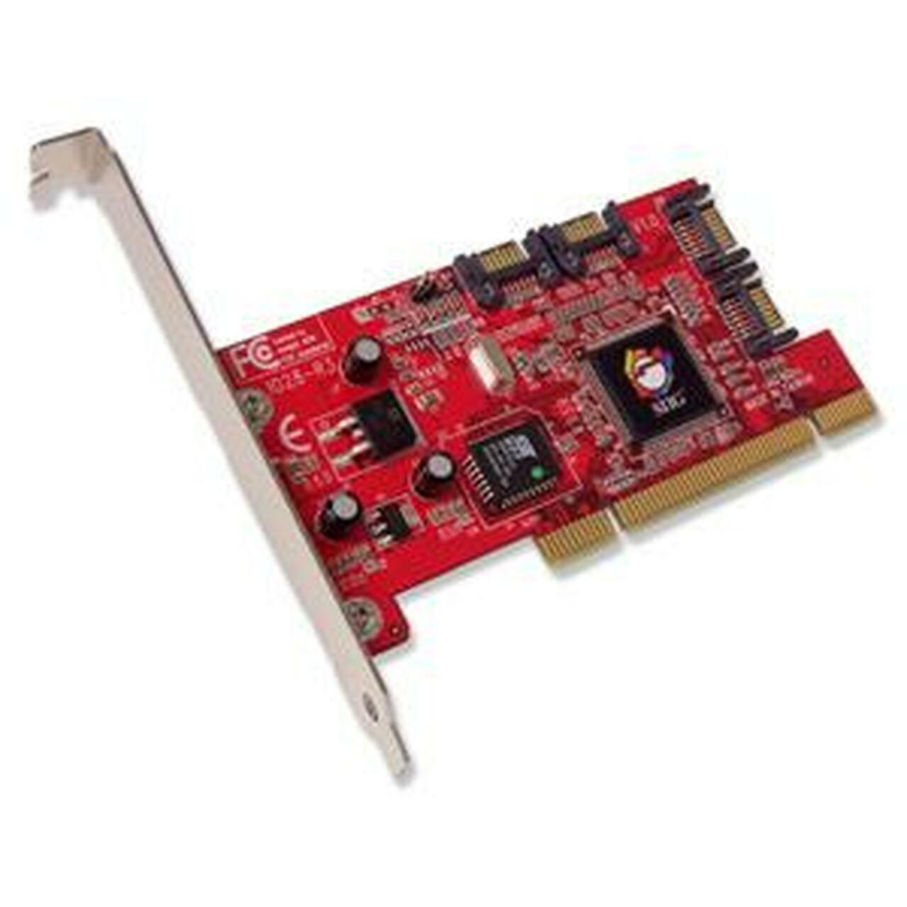 NEW Siig Serial ATA 4-Channel RAID, SATA 4-CHANNEL RAID ROHS COMP HIGH-SPEED