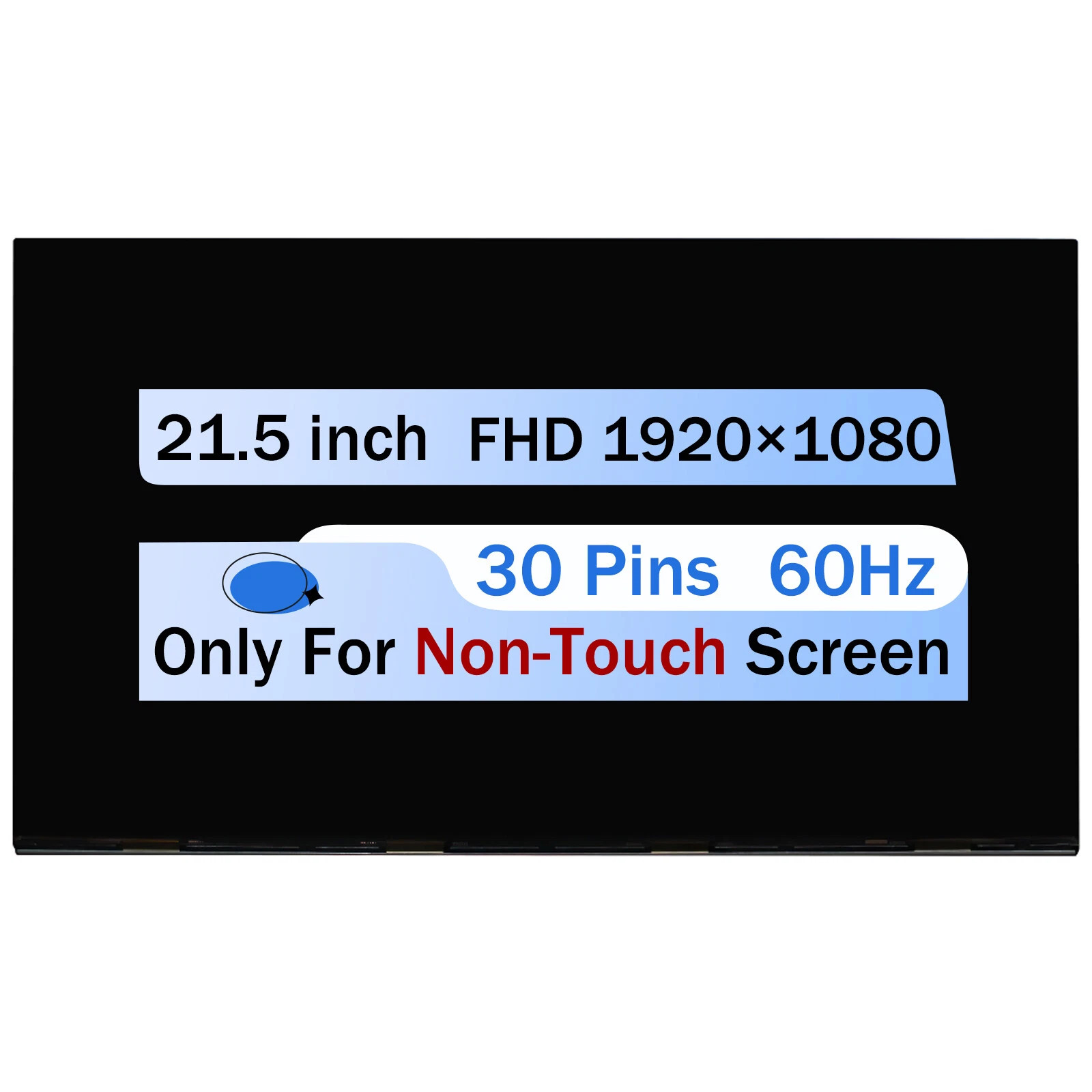 New 21.5" for HP All-in-One 22-dg 22-dg0024 FHD LCD Screen Display Replacement