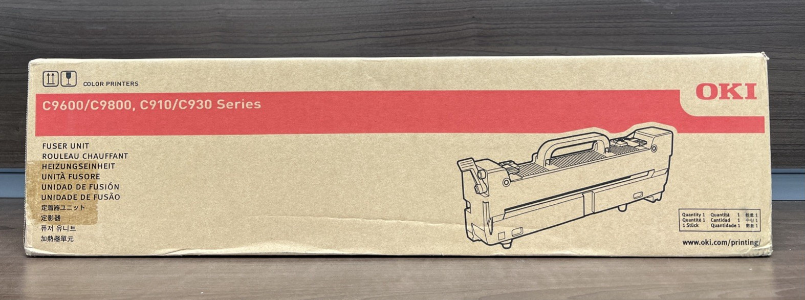 Genuine OKI C9600/C9800 120V Fuser Unit