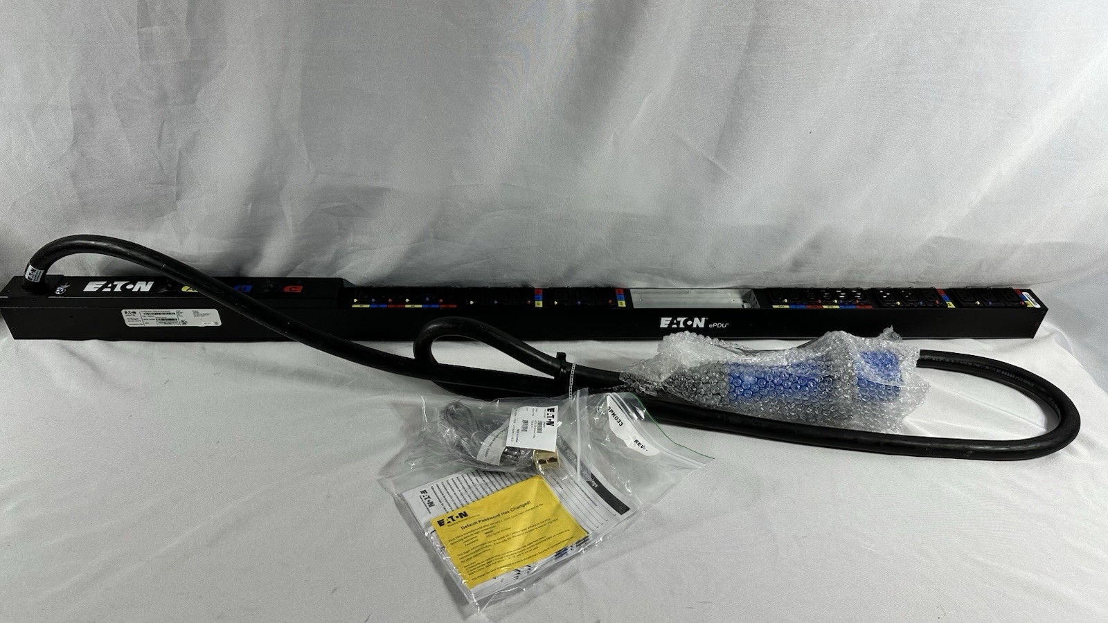 New Open Box Eaton ePDU HD Managed EMACEL2XJA4A4K2 Switched 0U Rack PDU