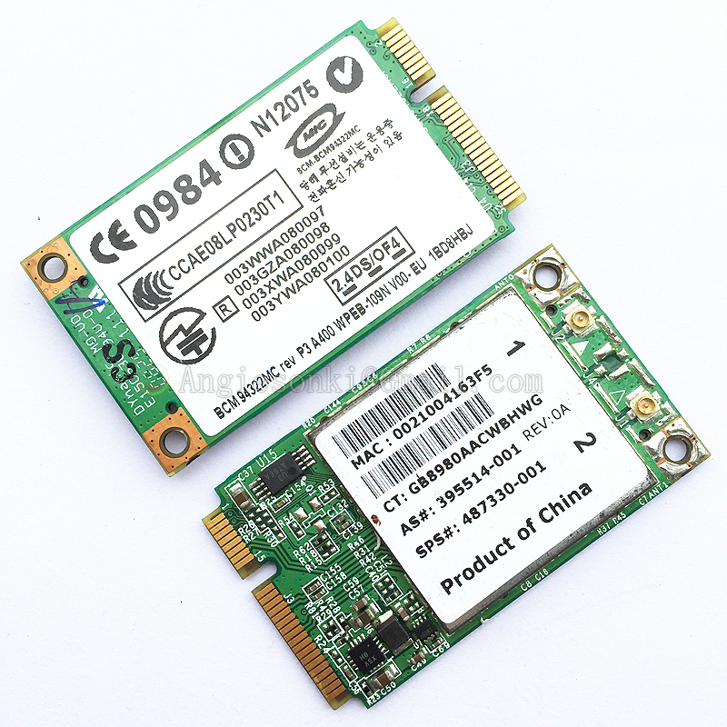Broadcom BCM94322MC for Apple Mac Book Pro Extreme Wireless N WIFI Airport Card