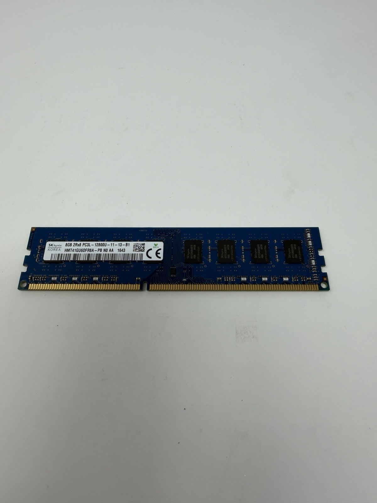 SK Hynix 8GB DDR3L-1600 PC3L-12800U Desktop RAM HMT41GU6DFR8A-PB Tested