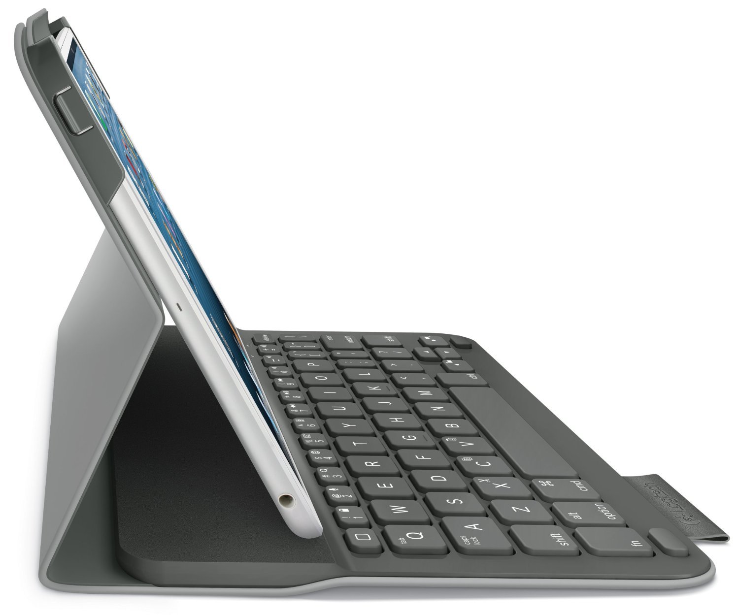 Logitech Wireless Ultrathin Keyboard Folio Case iPad Mini 1 2 3 Retina Veil Grey