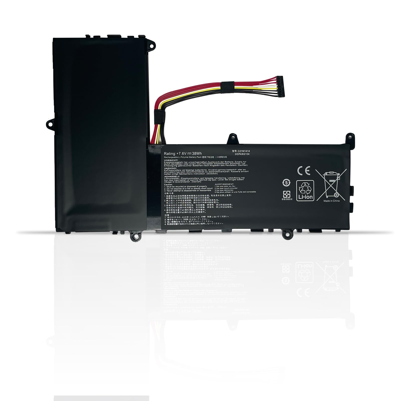 Hubei C21N1414 C21Pq91 Ckse321D1 Laptop Battery Replacement For Asus Eeebook