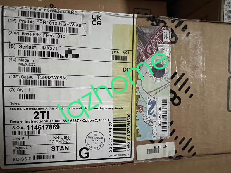 1PCS Cisco firewall FPR-1010-NGFW-K9 new via FedEx or DHL
