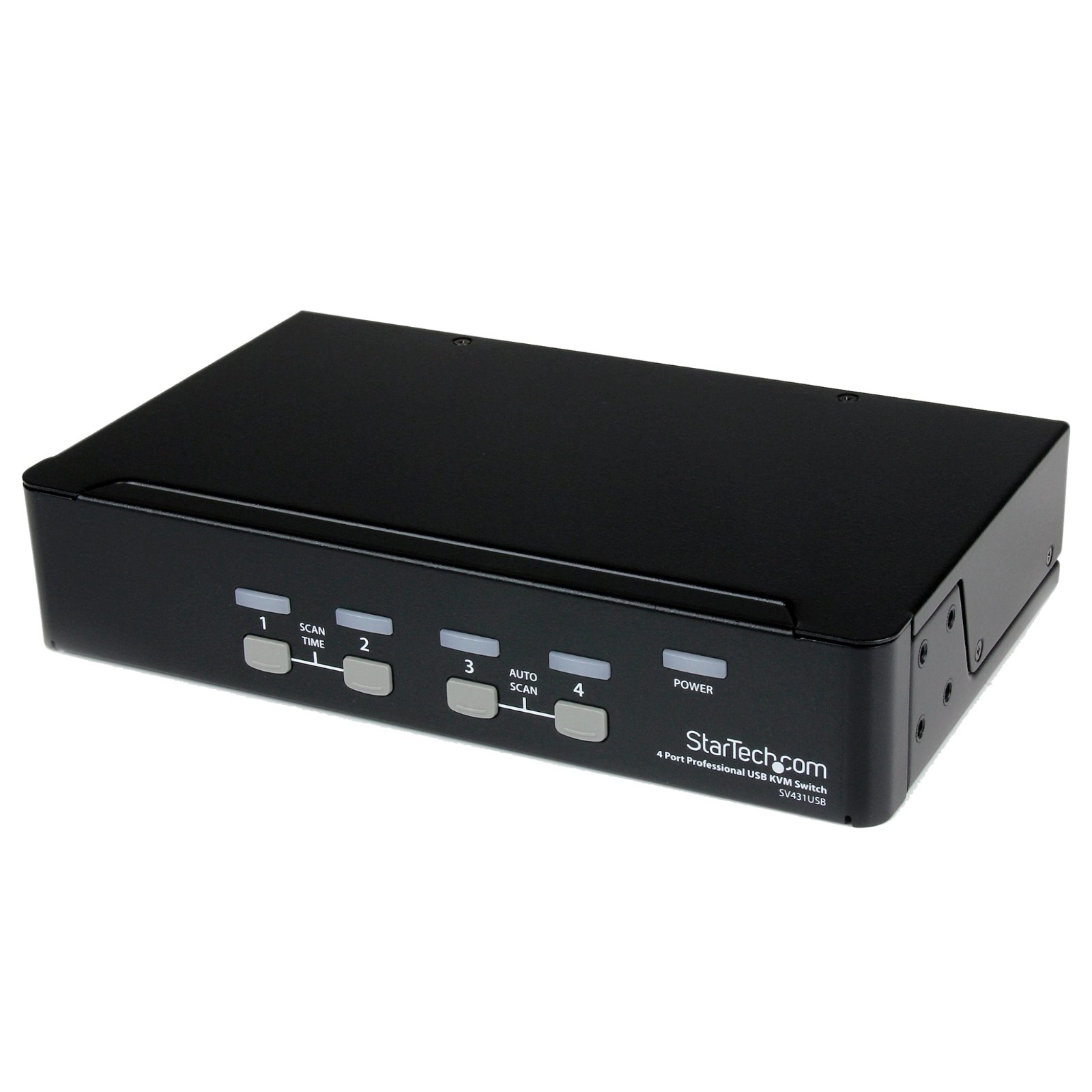 StarTech SV431USB 4 Port Professional VGA USB KVM Switch Rack-Mountable