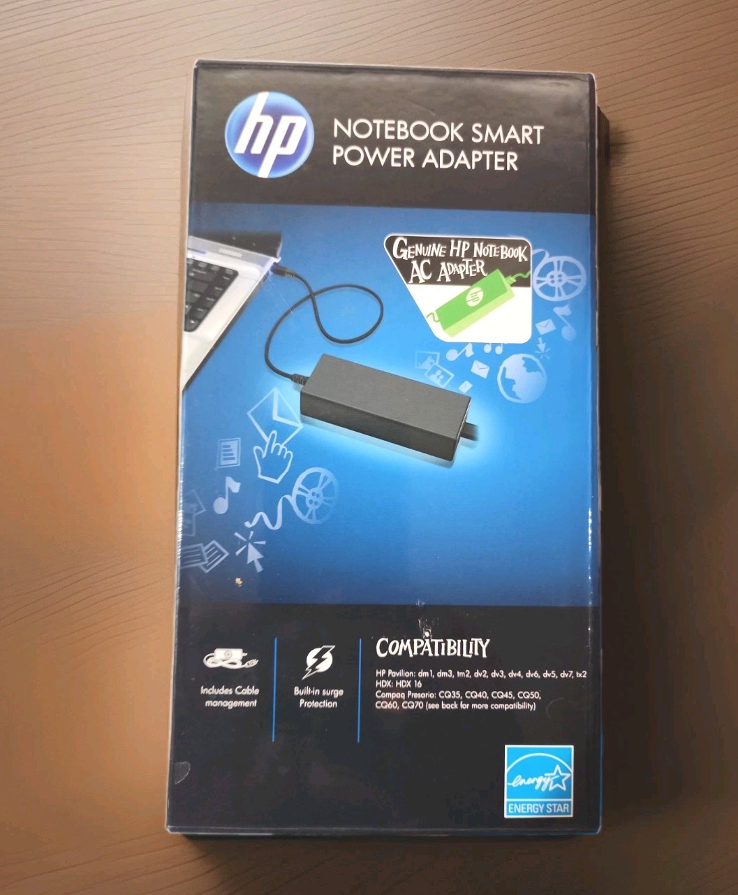 Genuine HP Notebook Smart Power Adapter AC/90W/19V (KG298AA#ABA)