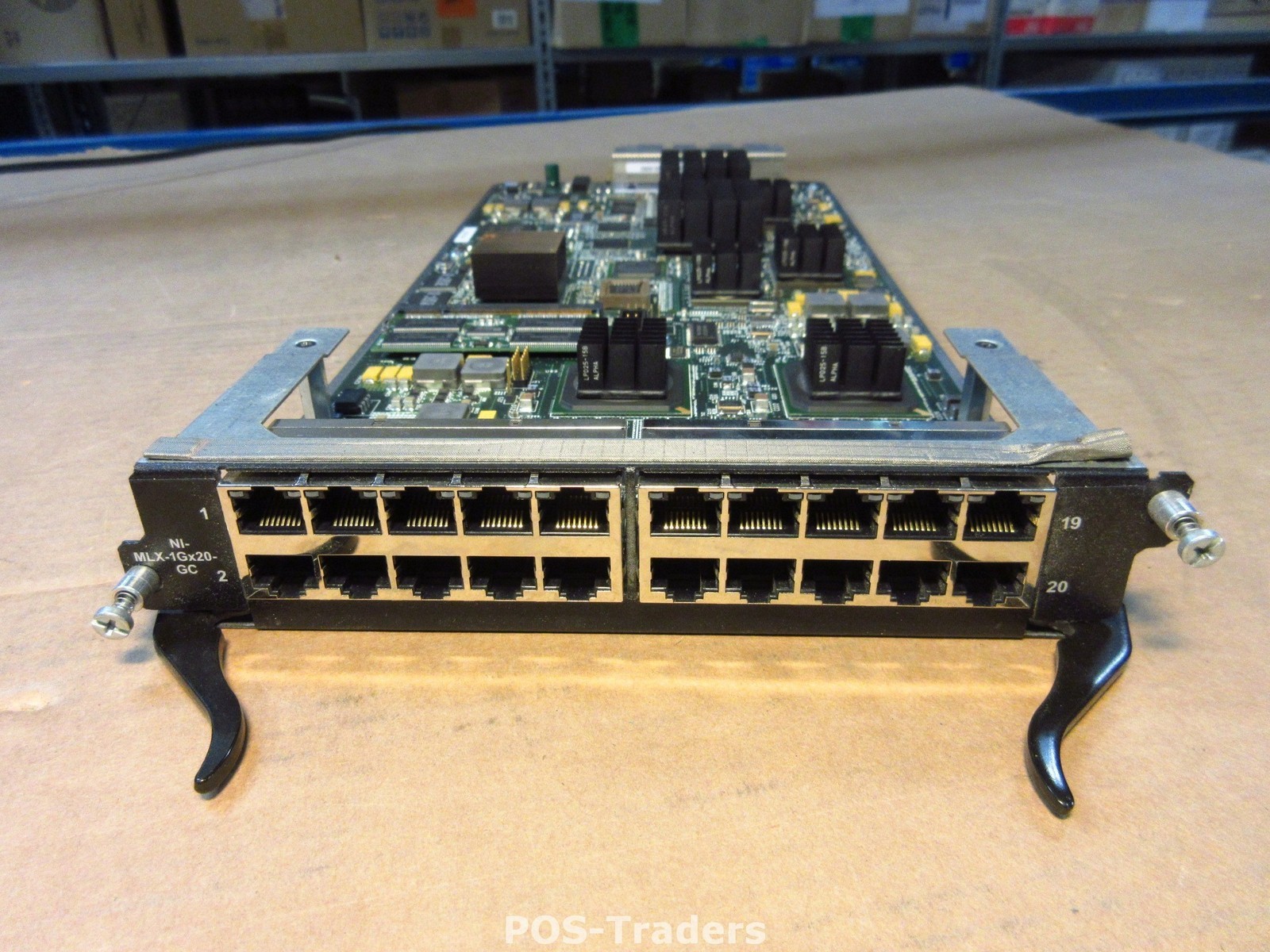 Brocade NI-MLX-1GX20-GC NetIron MLX 20-Port Expansion Module FROM: NETIRON MLX16