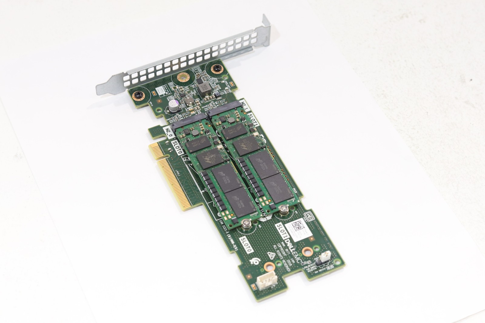 Dell Boss-S1 M.2 SATA PCIe SSD Adapter Card W/ 2x240GB SSD DP/N: 07HYY4 0TC2RP