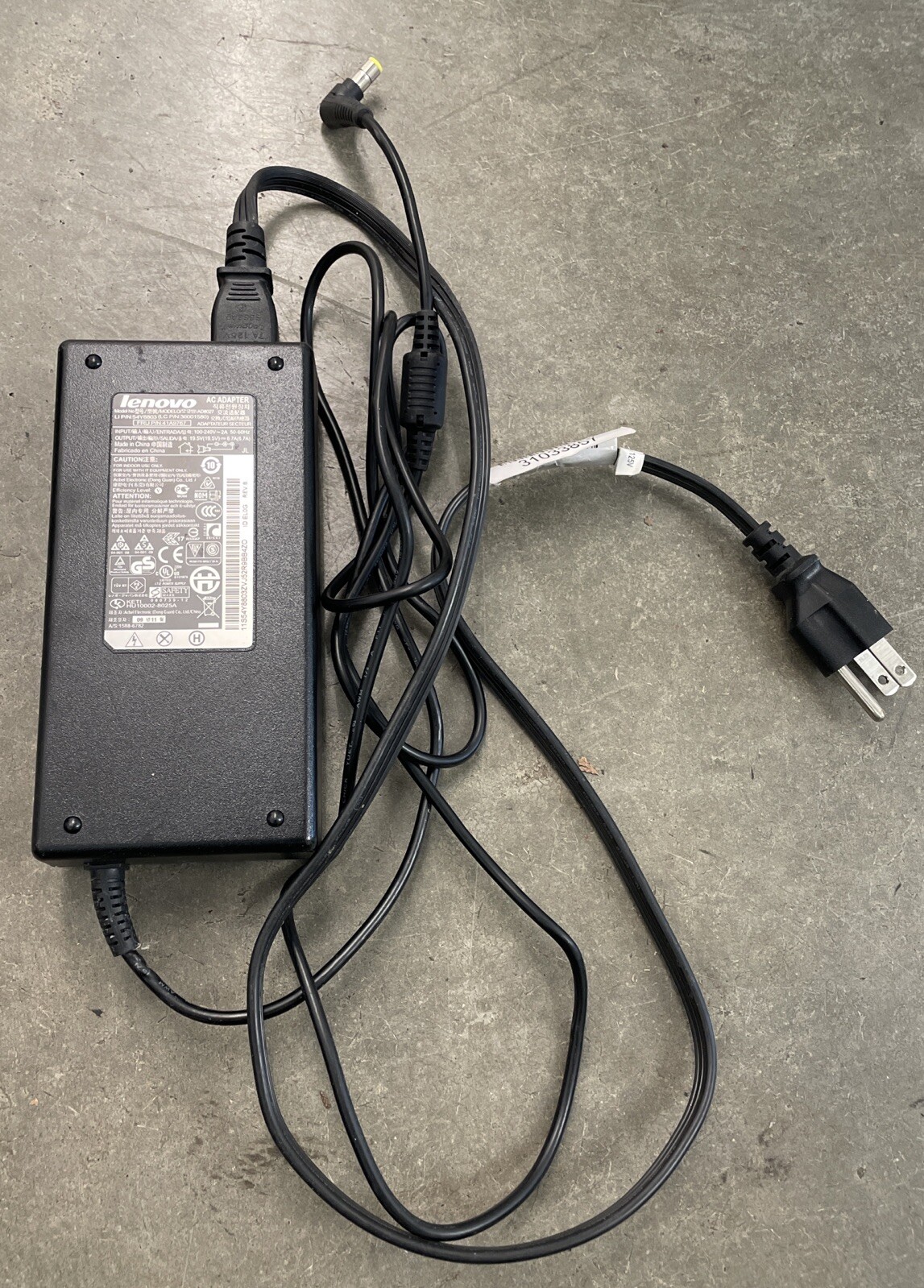 Genuine Lenovo AD8027 36001809 54Y8833 AC Power Adapter 19.5V 6.7A 130W w/PC OEM