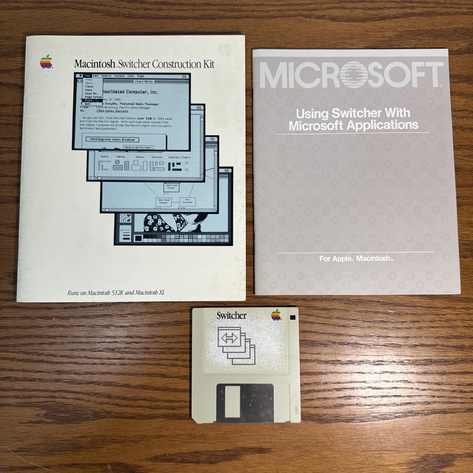 Macintosh Switcher Construction Kit for Macintosh 512K & XL, RARE