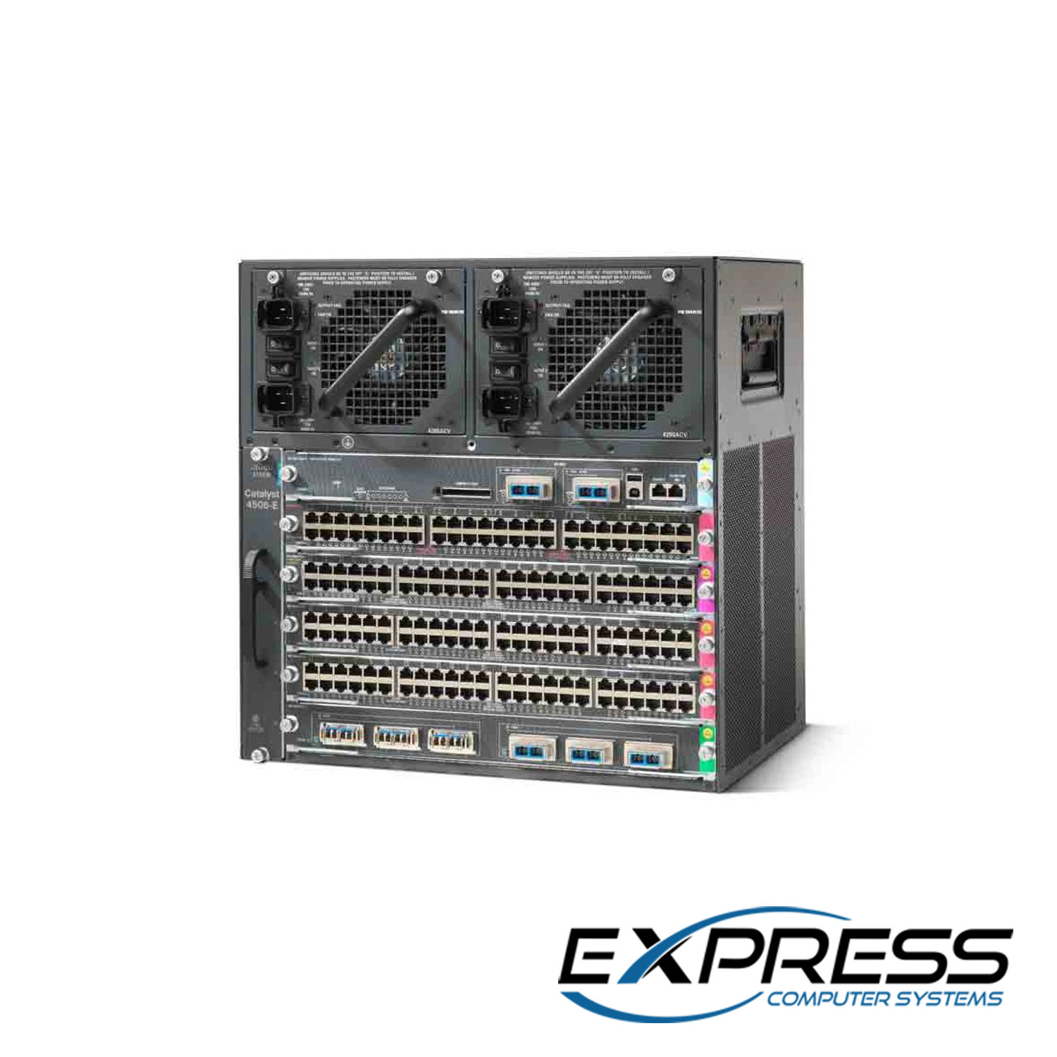 Cisco WS-C4506-E | X45-SUP7L-E | X4648-RJ45V+E | X4648-RJ45V+E | Dual 1400W