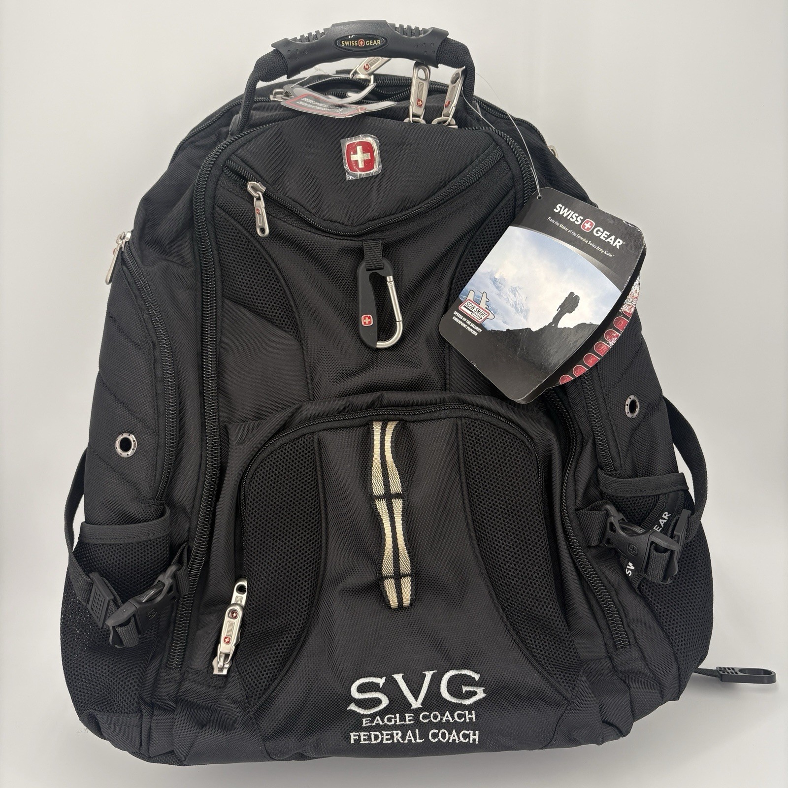 Swissgear SA1900 Scansmart Laptop Backpack TSA Friendly Tech Bag Black