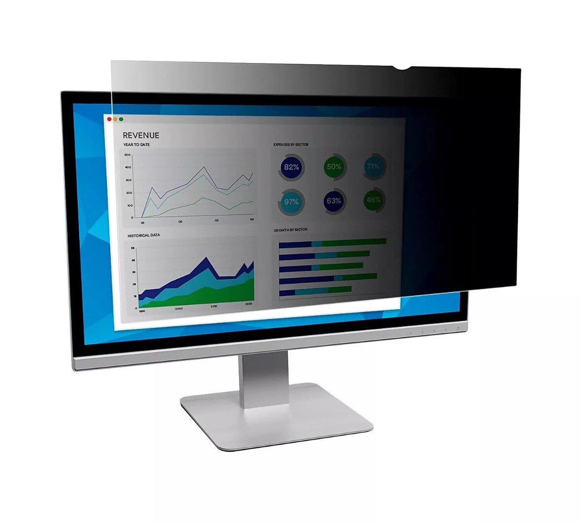 Kensington MagPro 24.0" (16:10) Monitor Privacy Screen with Magnetic Strip
