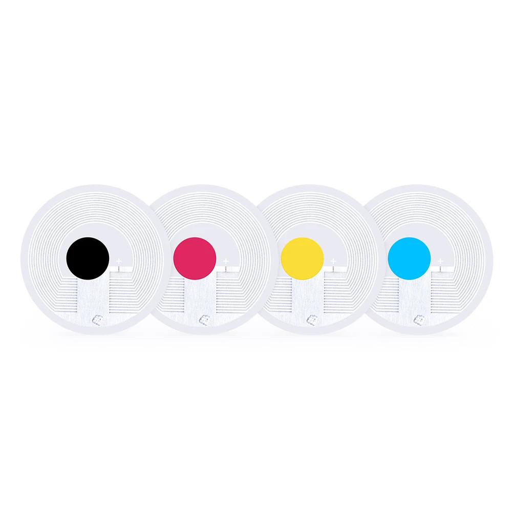8pcs S-4867 ink cartridge One Time Chip for Riso HC5000 HC5500R HC5500 Printer